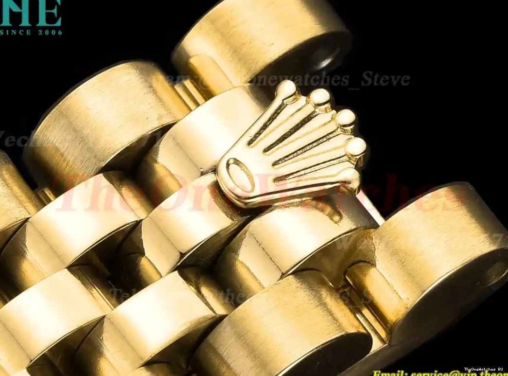 28mm YG Datejust Dia Silver MY8215 GDF Jub YG 0427